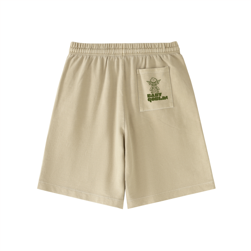 Vintage Wash Cotton Shorts