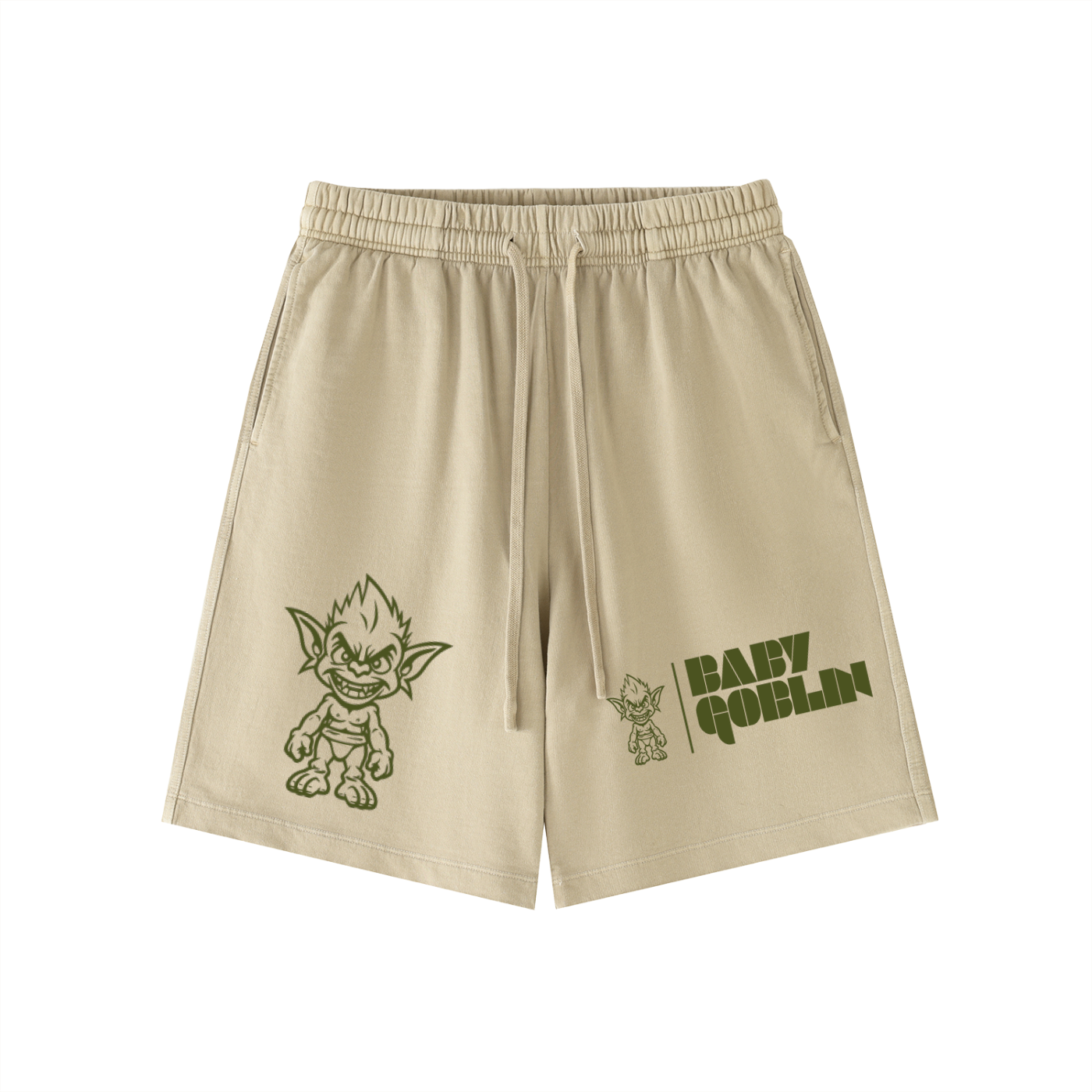 Vintage Wash Cotton Shorts